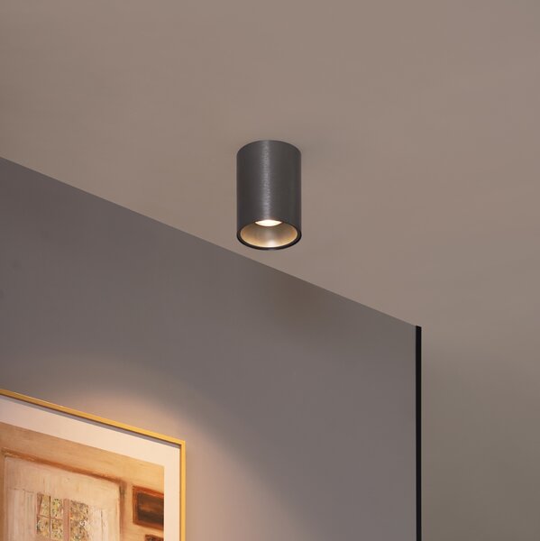 Moderno ugradno reflektorsko svjetlo tamnosivo GU10 50 mm - Deep