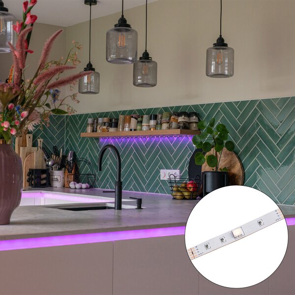 Pametna LED traka RGBW 5 metara 18W