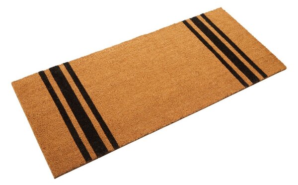 Otirač od kokosovih vlakana 55x125 cm Black Stripe – Premier Housewares