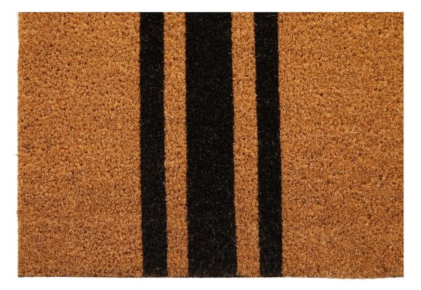 Otirač od kokosovih vlakana 55x125 cm Black Stripe – Premier Housewares