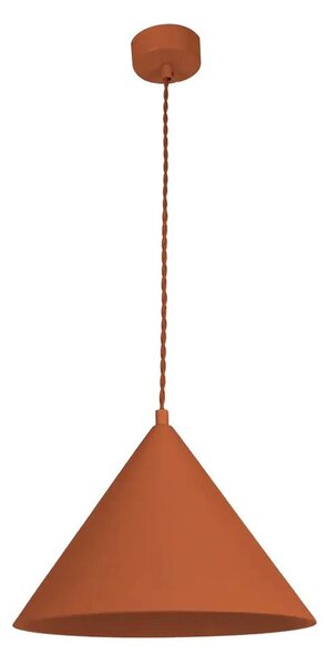 Ciglasta viseća svjetiljka s kamenim sjenilom ø 30 cm Vilma – SULION