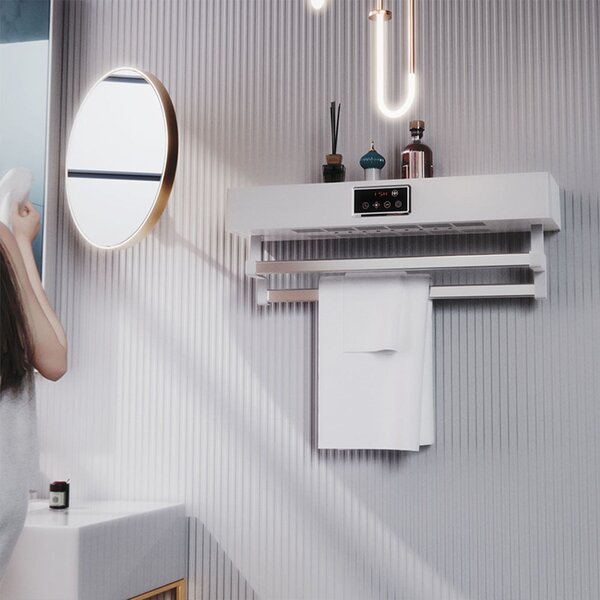 UV sušilica za ručnike, ElectricSun STANDARD White, 450W, za kupaonicu i kuhinju, 60 cm