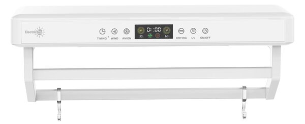 UV sušilica za ručnike, ElectricSun PREMIUM White, bijela, 450W, za kupaonicu i kuhinju, 60 cm