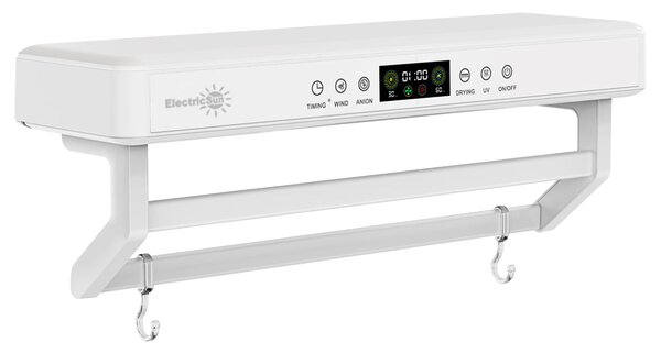 UV sušilica za ručnike, ElectricSun PREMIUM White, bijela, 450W, za kupaonicu i kuhinju, 60 cm