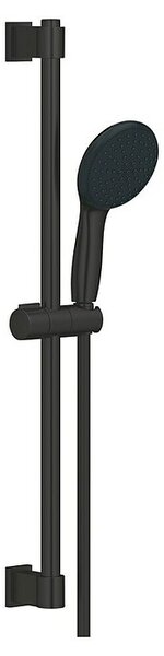 Grohe QuickFix Vitalio Start Tuš garnitura Vitalio Start 110 (Razmak provrta: 47 cm - 62 cm, Broj vrsta mlaza: 2 Kom., Crna)