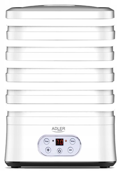 230W Električna sušilica za gljive, voće i povrće do 70 ° C LCD