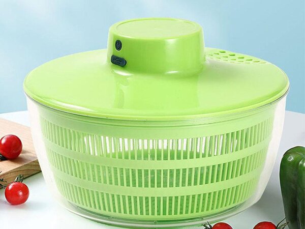 Električni asovi. Salata i sušilica za povrće 4L - Centrifuga USB