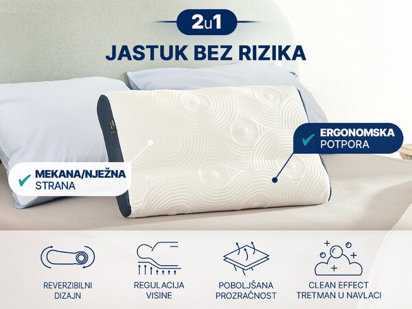 Jastuk Air Plus Smart Dormeo 40x60 cm