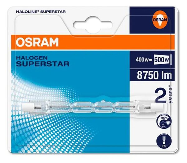 64702 ECO HALOGENA ŽARULJA HALOLINE® SUPERSTAR 400W 240V R7S 4008321227980