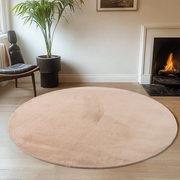 Bež okrugao tepih ø 160 cm Joy 1400 – Ayyildiz Carpets