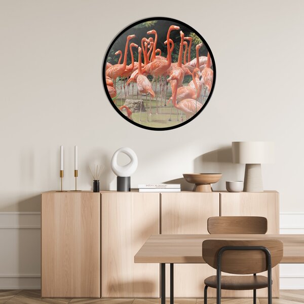 Zidni ukras Flamingo