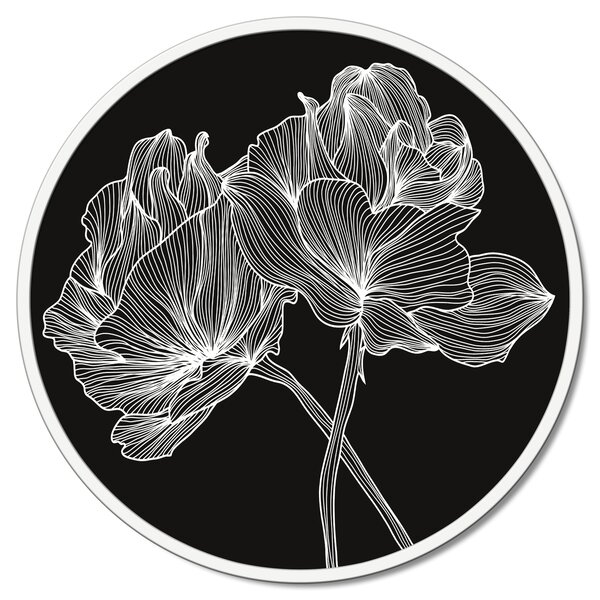 Zidni ukras Linee floreali