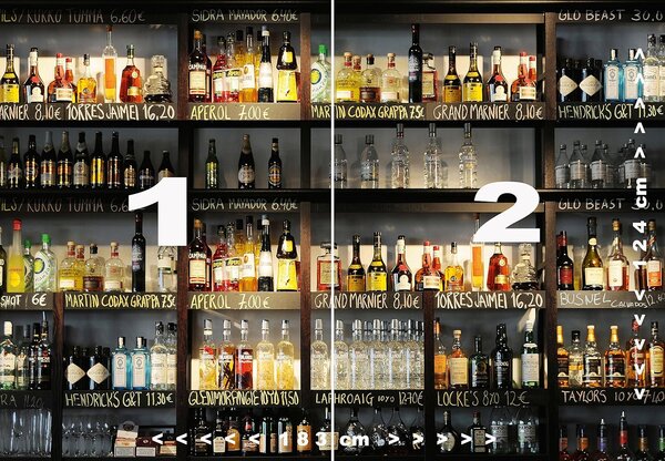 Fototapeta za zid COCKTAIL BAR 183x124 cm