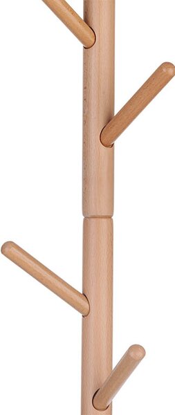 ATMOWOOD Drveni stalak za kapute 175 cm - prirodni