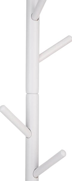 ATMOWOOD Drveni stalak za kapute 175 cm - bijeli