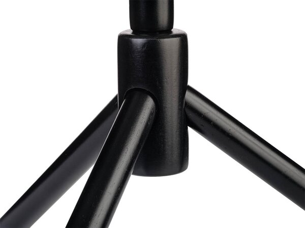 ATMOWOOD Drveni stalak za kapute 175 cm - crni