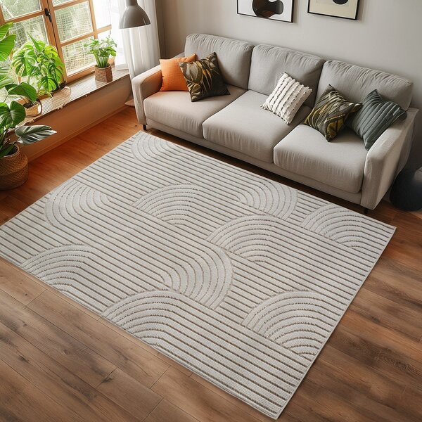 Krem tepih 160x230 cm Helix 2201 – Ayyildiz Carpets