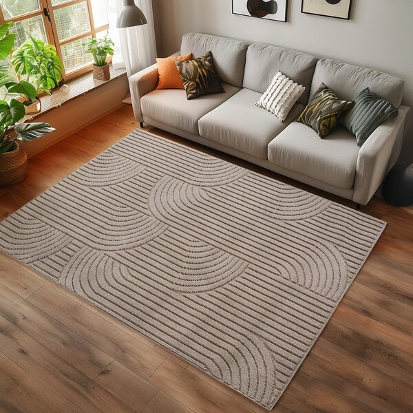 Bež tepih 120x170 cm Helix 2201 – Ayyildiz Carpets