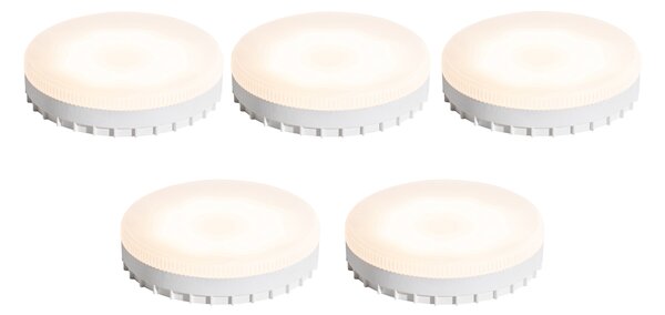 Set od 5 GX53 prigušivih LED žarulja 7W 750 lm 3000K