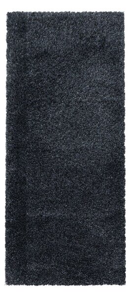 Antracitno siva staza 80x250 cm Fluffy – Ayyildiz Carpets