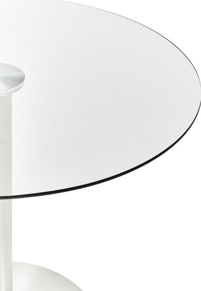 Okrugao blagovaonski stol sa staklenom pločom stola ø 90 cm Metropolitan – Premier Housewares