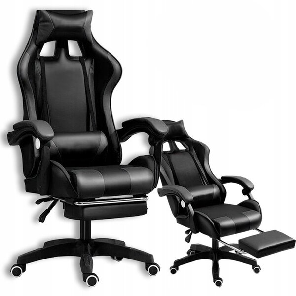 Udobna gaming stolica u crnoj boji