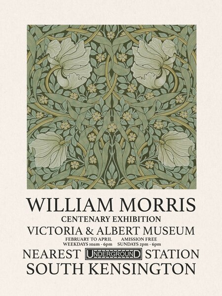 Reprodukcija Pimpernel (Special Edition) - William Morris, (30 x 40 cm)