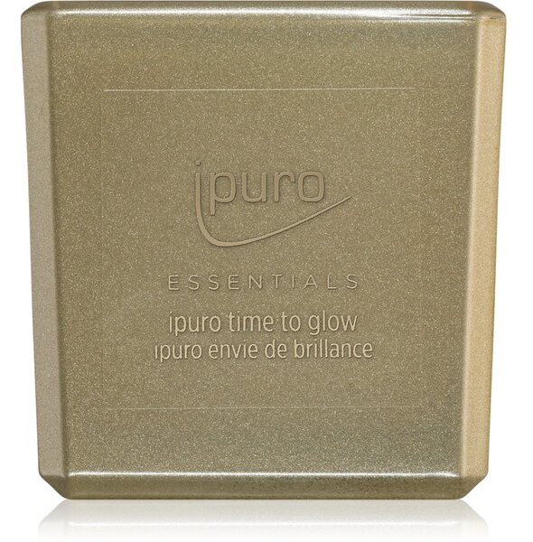 Ipuro Essentials Time To Glow mirisna svijeća 125 g