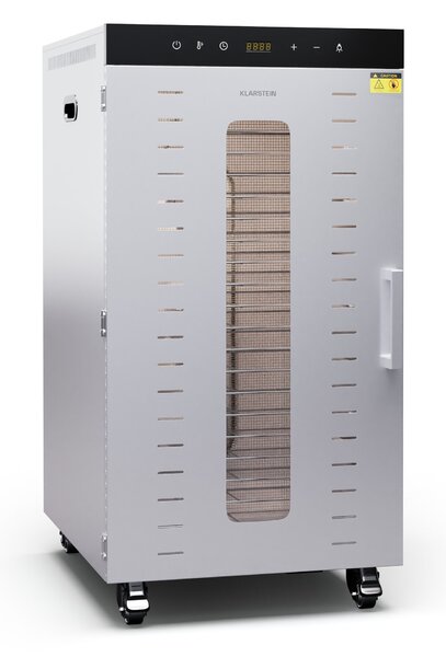 Klarstein MasterJerky 300 sušilica, 2000 W, 30 - 90 °C, 24-satni tajmer, nehrđajući čelik