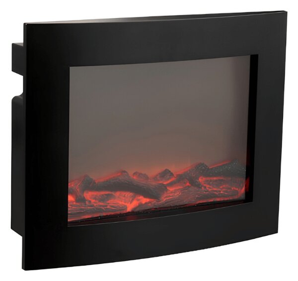 LED ukrasni moderni kamin COZY WARM 40x50 cm, crni