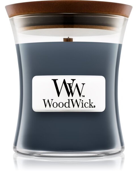 Woodwick Evening Onyx mirisna svijeća s drvenim fitiljem 85 g