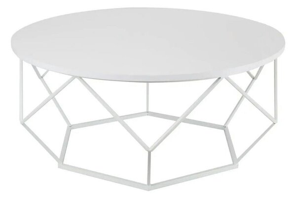 Stolić za kavu DIAMOND 41,5x90 cm bijela
