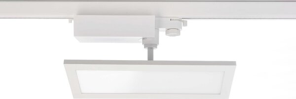 Deko-Light LED panel ŠINSKO SVJETLO, bijelo, trofazno, 4000 K, uključeno/isključeno, Bijela, Područje hodnika, Metal