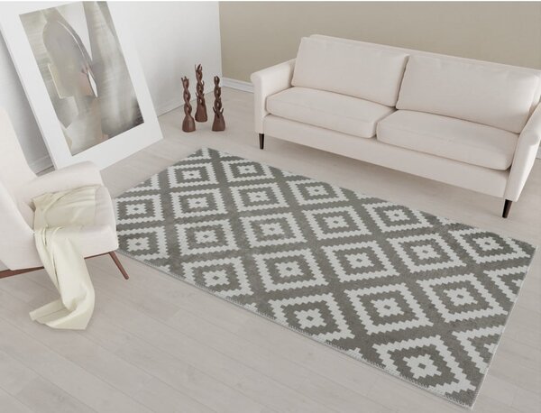 Svijetlo smeđe-krem perivi tepih 80x50 cm - Vitaus