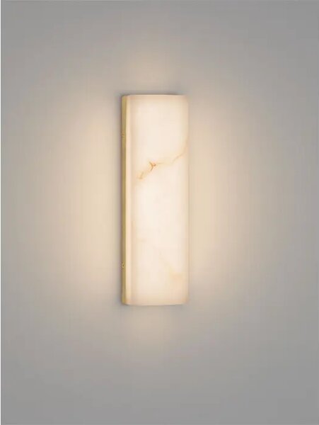 SHADO ZIDNA LED SVJETILJKA ZLATNA/IMITACIJA ALABASTERA 7W IP20 3000K NL9019823
