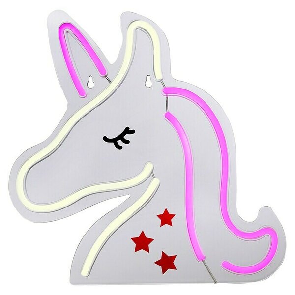 Just Light Ukrasna LED svjetiljka Unicorn (D x Š x V: 8,5 x 29,5 x 24 cm, Mrežni pogon)