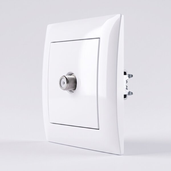 Antenska Utičnica OSTE JNH012-A WHITE