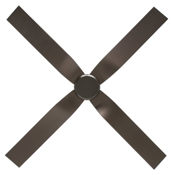 CasaFan Stropni ventilator Eco Ventos, bronca, metal, IP44, DC, Wi-Fi, Bronca / stari mesing, Metal