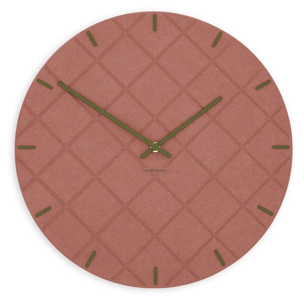 Zidni sat Luxhora Mosaida Red 11 boja kazaljki