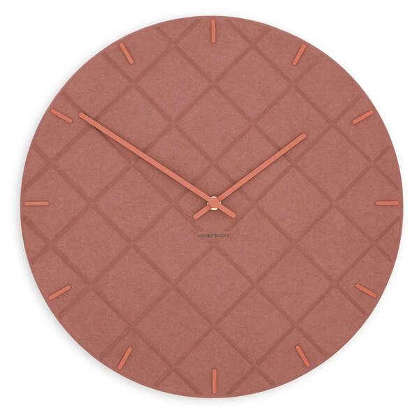 Zidni sat Luxhora Mosaida Red 11 boja kazaljki
