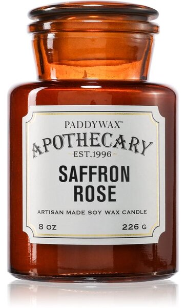 Paddywax Apothecary Saffron Rose mirisna svijeća 226 g