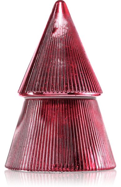 Paddywax Stacked Tree Red Ribbed Mercury mirisna svijeća 198 g