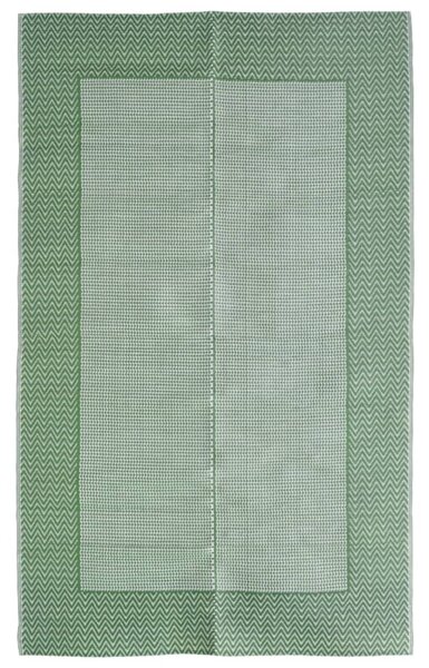 VidaXL Vanjski tepih zeleni 120 x 180 cm PP