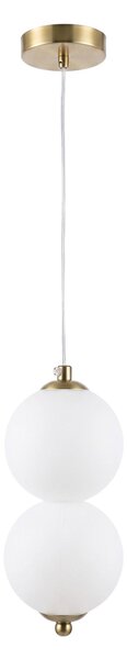 LED viseća stropna lampa LHJ117-2CP brušeno zlato