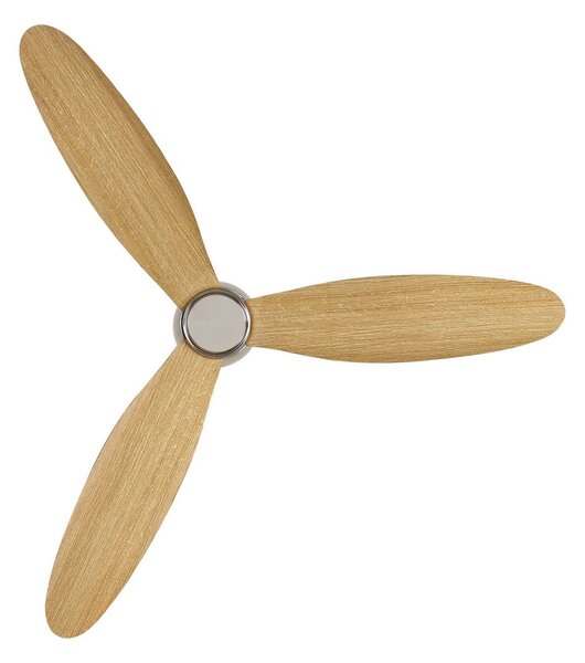 Beacon Lighting Stropni ventilator Airfusion Radar od tikovine Ø 132 cm tihi, Drvo, Dnevni boravak/blagovaonica, Drvo