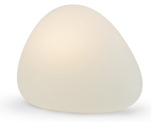 Nowodvorski Lighting Vanjska svjetiljka Stone S, 45 x 30 cm, bijela, plastika, IP44, Bijela, Plastika