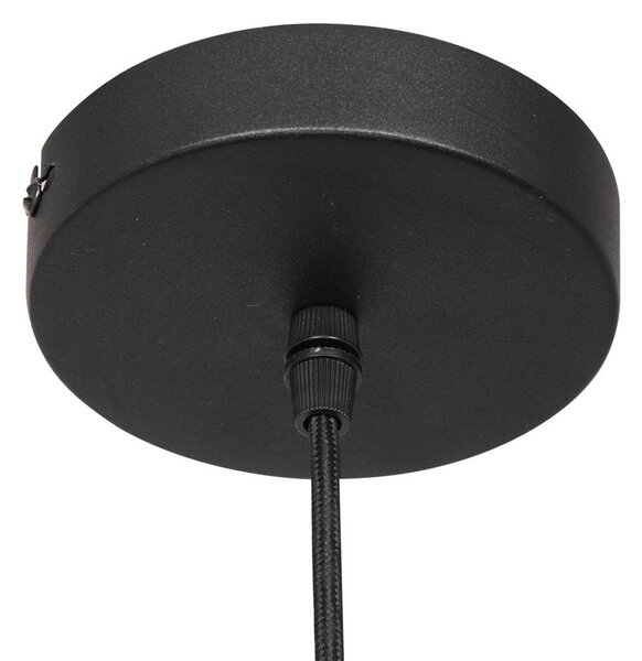 Steinhauer Bollique viseća svjetiljka, mesing, Ø 40 cm, staklo, 1 žarulja, kugla, prigušiva, Zlato / mjed, Dnevni boravak/blagovaonica, Staklo, Metak
