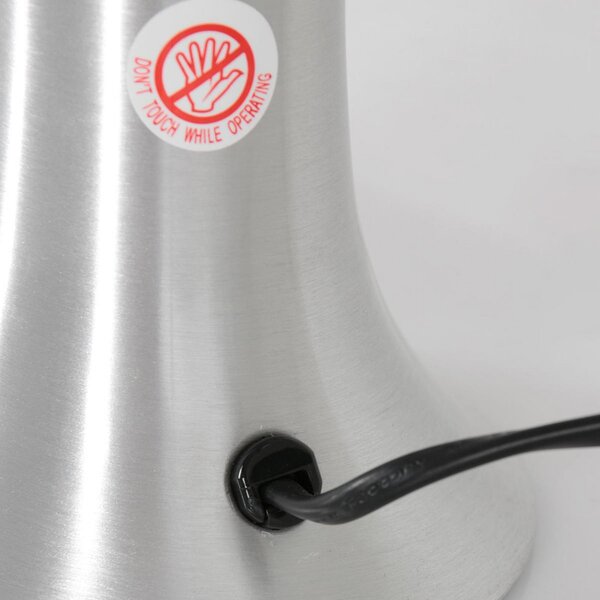 Steinhauer Stolna lampa Volcan 4188, čelik, efekt svjetlucanja, E14, Metalik, Dnevni boravak/blagovaonica, Metal