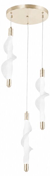 LED svijetiljka G009-3CPR WHITE/GOLD