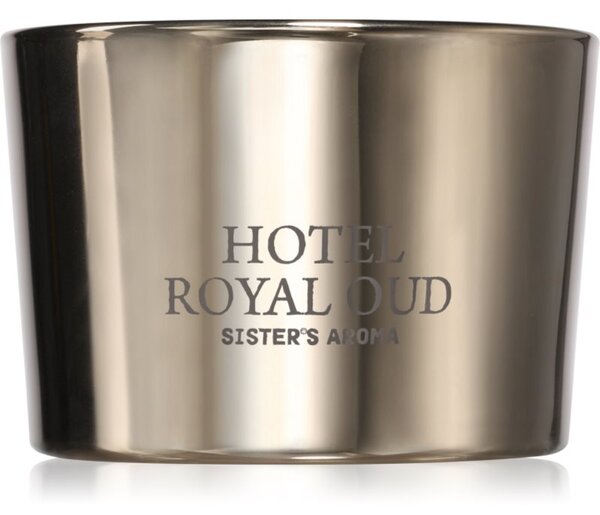 Sister's Aroma Hotel Royal Oud mirisna svijeća 150 g